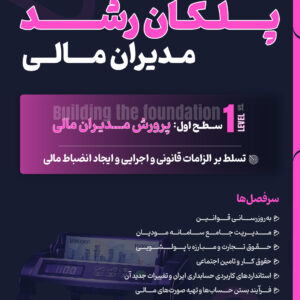 دوره‌ی سه سطحی پلکان رشد مدیران مالی-سطح اول